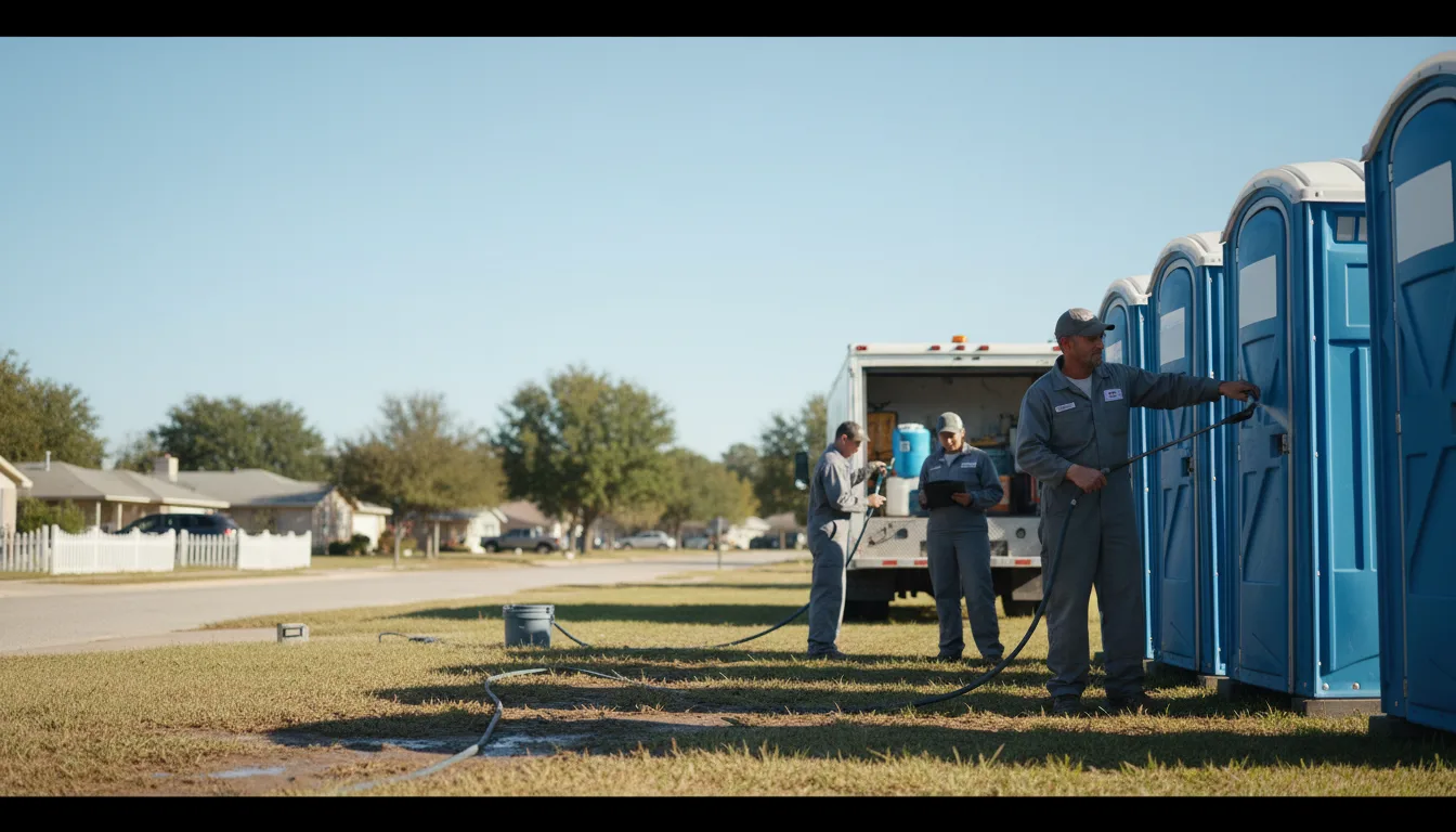 Long-Term Portable Toilet Rental in Drasco, AR near me